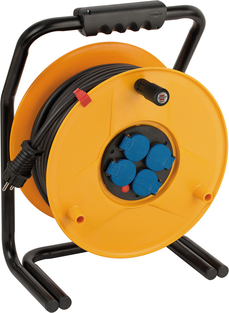 Brennenstuhl Brobusta IP44 kabelhaspel voor nijverheid bouw | 40m | H07RN-F 3G2 5 FR - 1317714