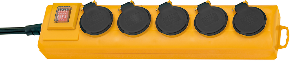 Brennenstuhl Super-Solid IP54 Tafelcontactdozenblok | 5-voudig | 2m H07RN-F 3G2 5 | FR 1159904225