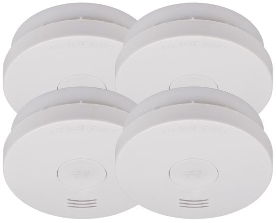 Brennenstuhl Brennnenstuhl Rookmelder SET | 4x RM L 3100 met geïntegreerde batterij 1290050004