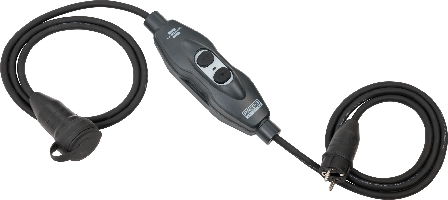Brennenstuhl Professional PRCD-S ADVANCED beschermende adapterkabel | 3m | H07RN-F 3G1,5 | IP44 - 1160210