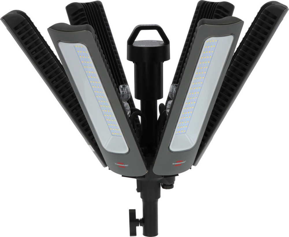 Brennenstuhl Professional 360° LED bouwlamp | R42050 BT | 6 7m H07RN-F 3G1 0 + 3 3m H05RN-F 3G1 0 | 42000lm 9171410180