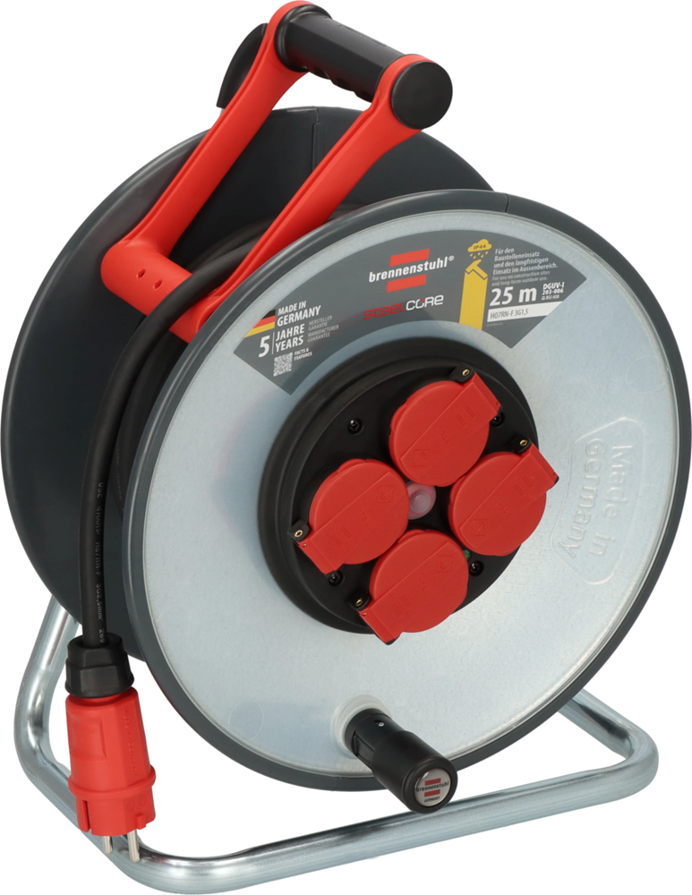 Brennenstuhl Professional SteelCore Kabelhaspel SC 2100 IP44 | 25m | H07RN-F 3G2 5 9192250110
