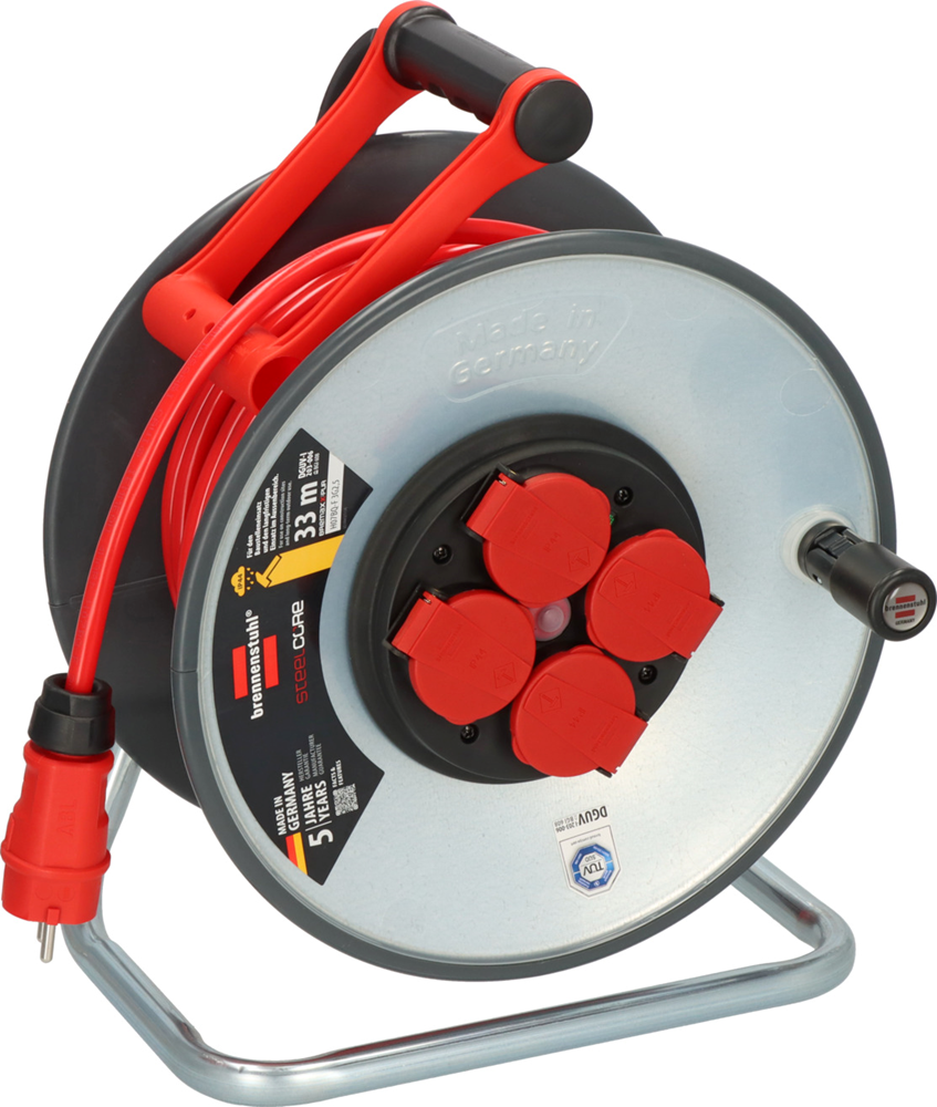 Brennenstuhl Professional SteelCore Kabelhaspel SC 3210 IP44 | 33m | H07BQ-F 3G2 5 9192330210