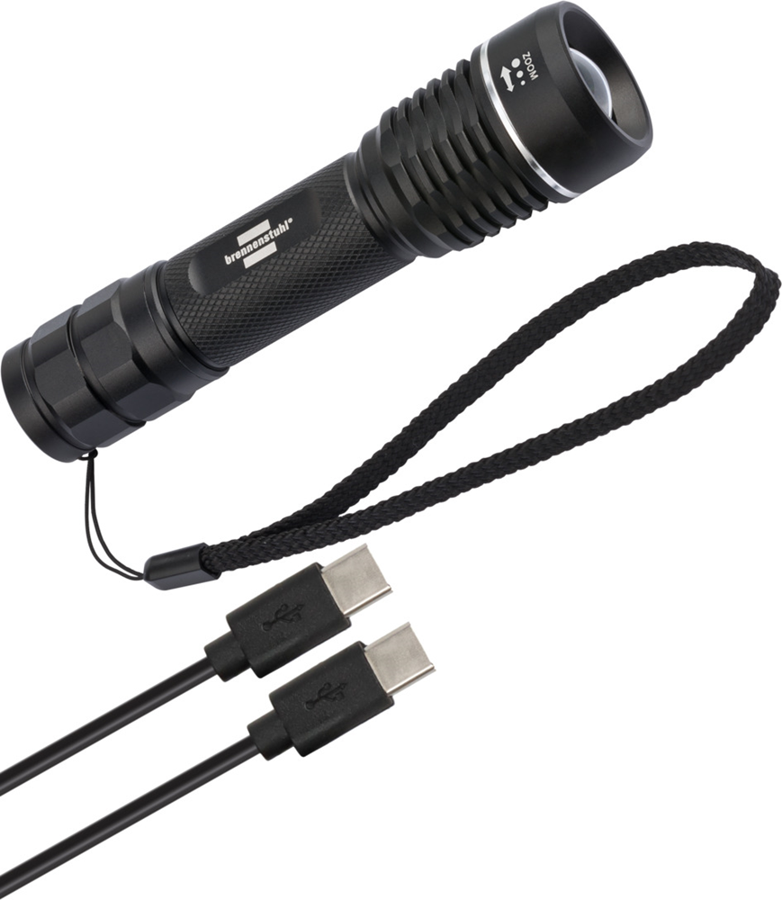 Brennenstuhl LuxPremium oplaadbare focus-LED-zaklamp | TL 601 AF | IP67 | 600lm | IP67 1178600402
