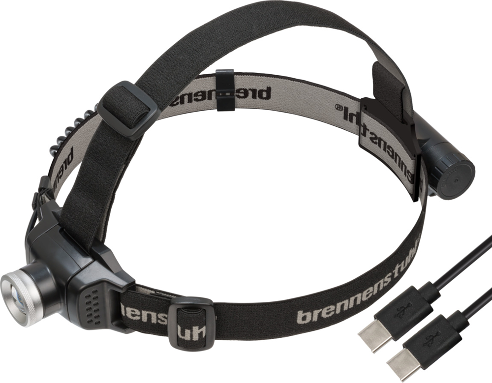 Brennenstuhl LuxPremium oplaadbare LED-koplamp | KL 251 AF | IP44 | 250lm 1177300010