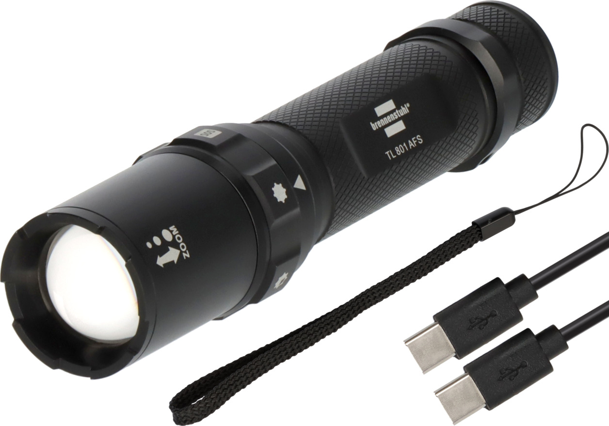 Brennenstuhl Oplaadbare focusseerbare LED-zaklamp TL 801 AFS 800lm | IP44 - 1178600210