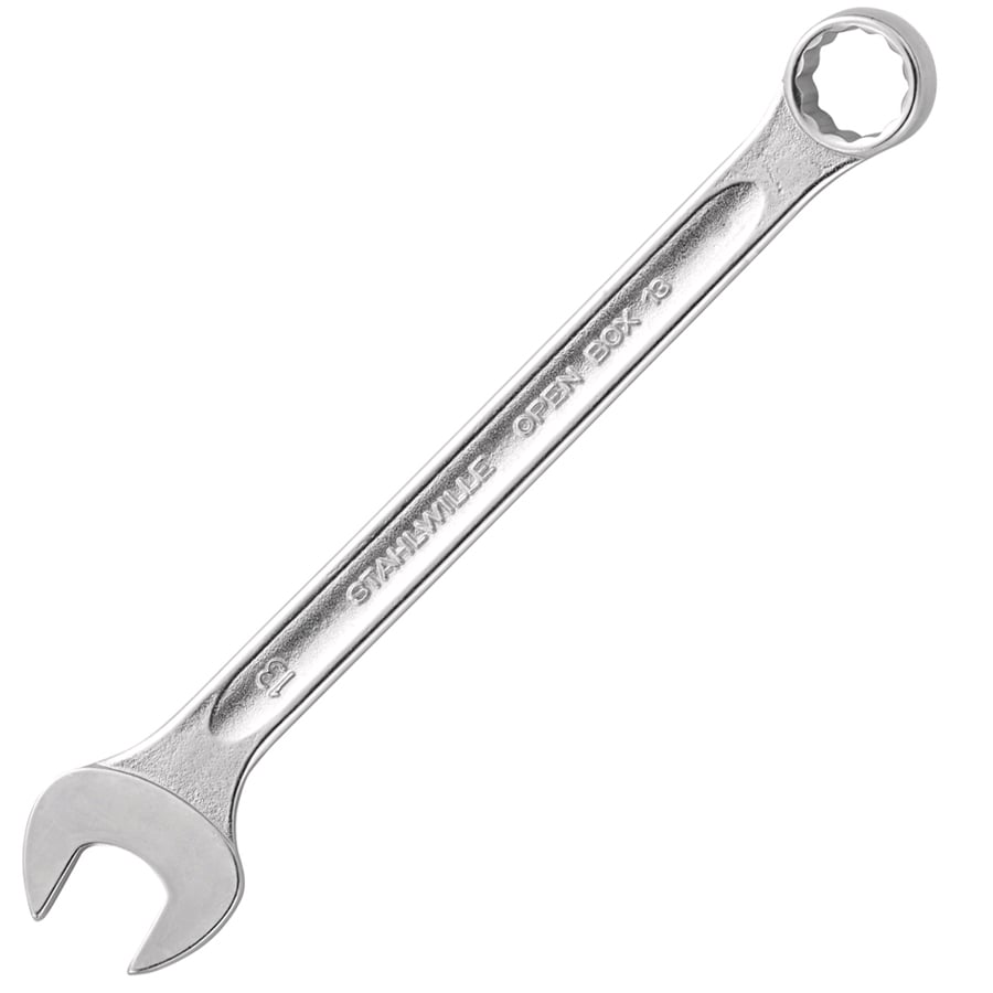 Stahlwille Ring-steeksleutel | SW 13 mm lengte 160 mm | model A | gelegeerd chroomstaal | 1 stuk - 40081313 - 40081313