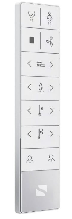 Schutte Afstandsbediening met muurbeugel voor CESARI douche-wc - 2345 2345