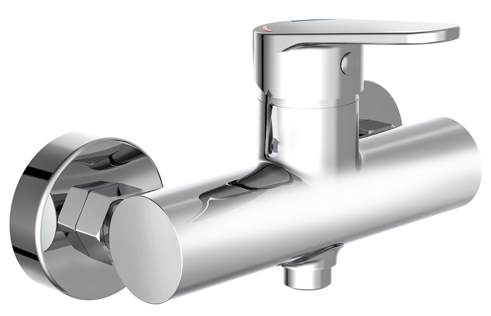 Schutte FUTURA ééngreepsmengkraan douche | chroom
 - 18040DVGW 18040DVGW