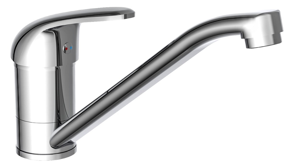 Schutte FALCON ééngreepsmengkraan keuken | chroom
 - 33250 33250