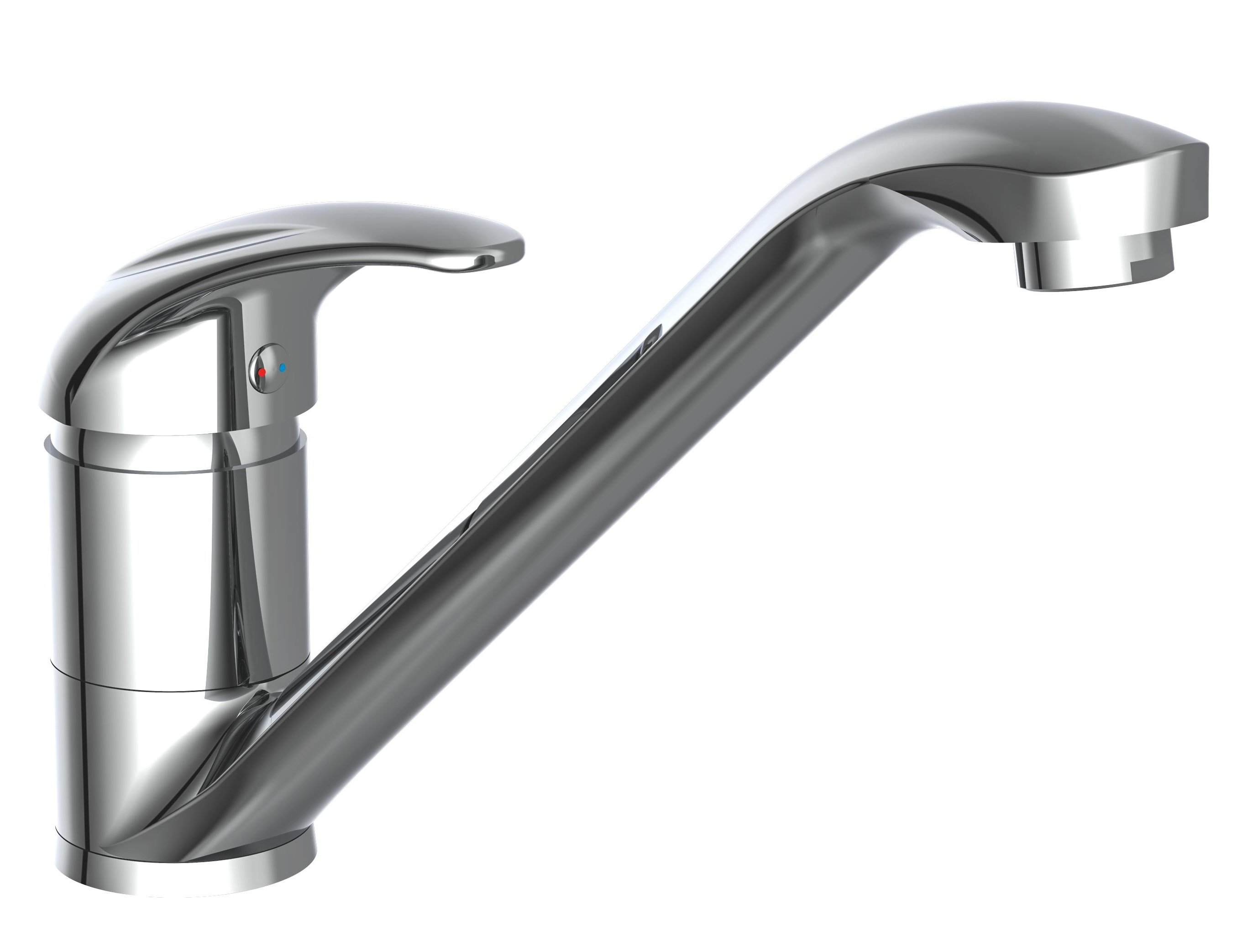Schutte ALBATROS ééngreepsmengkraan keuken | chroom
 - 33350 33350