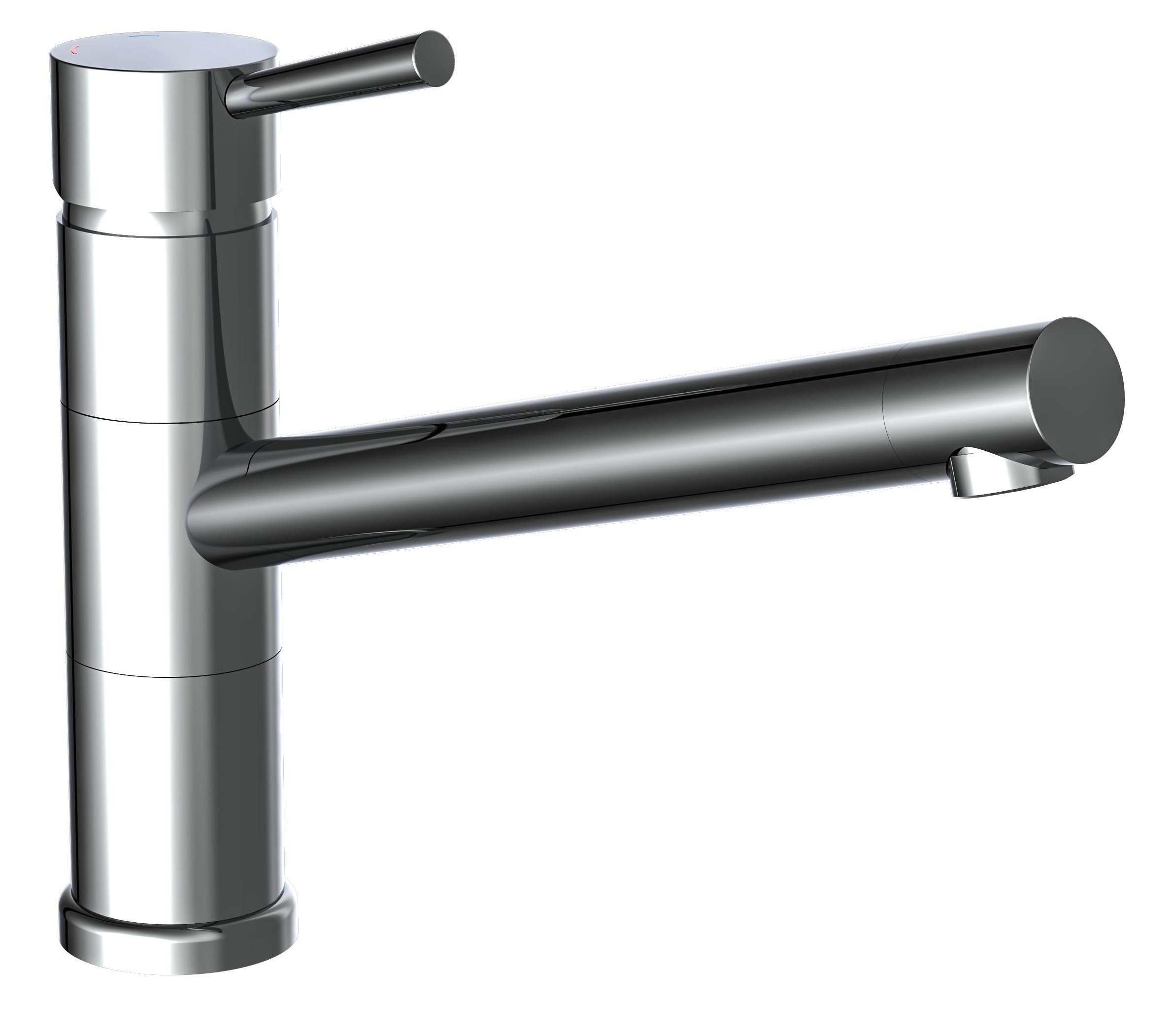 Schutte UNICORN ééngreepsmengkraan keuken | chroom
 - 33750 33750