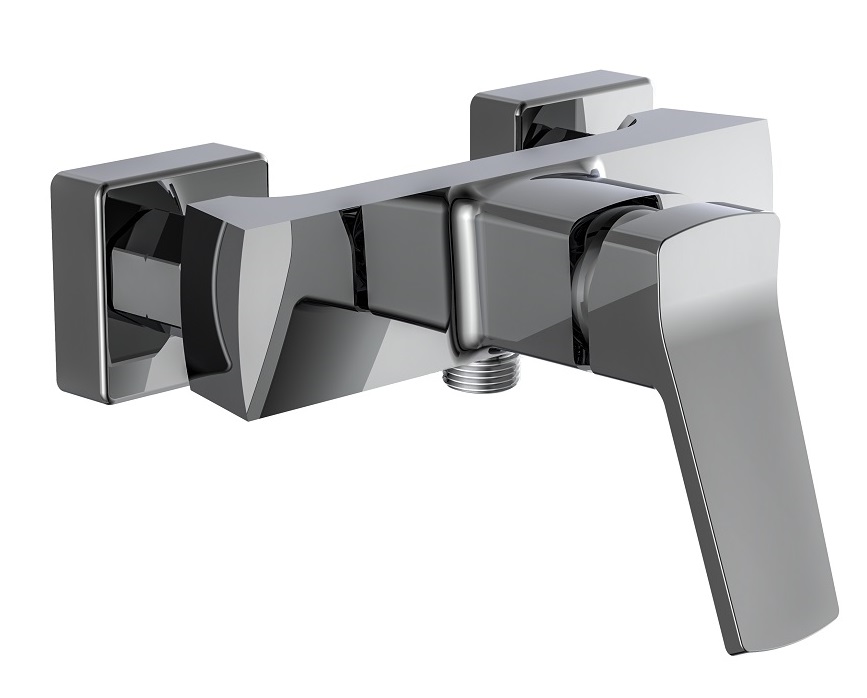 Schutte STILO ééngreepsmengkraan douche | chroom
 - 34840 34840