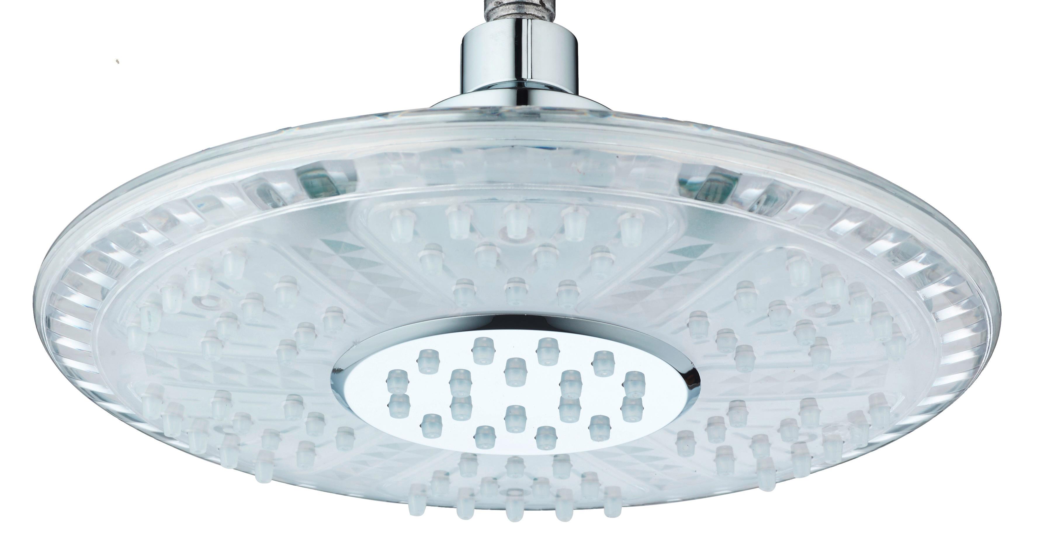 Schutte GALAXIS hoofddouche met LED-licht | chroom
 - 60982