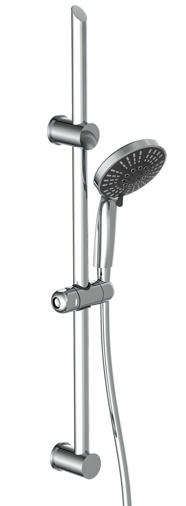 Schutte ADRIA doucheset | 5 functies | stang 63 cm | chroom
64860