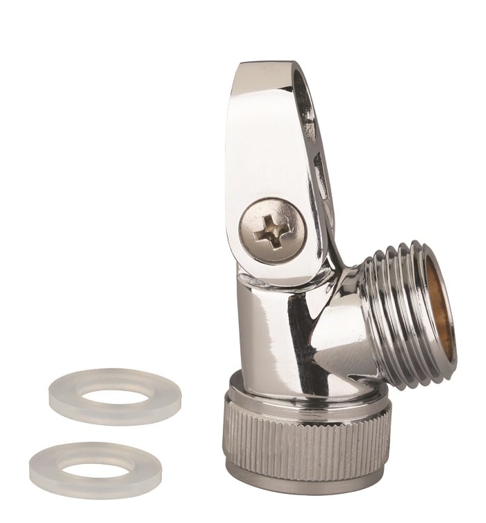 Schutte MV-1PR verbindingsstuk voor douchestang | chroom
 - 66421