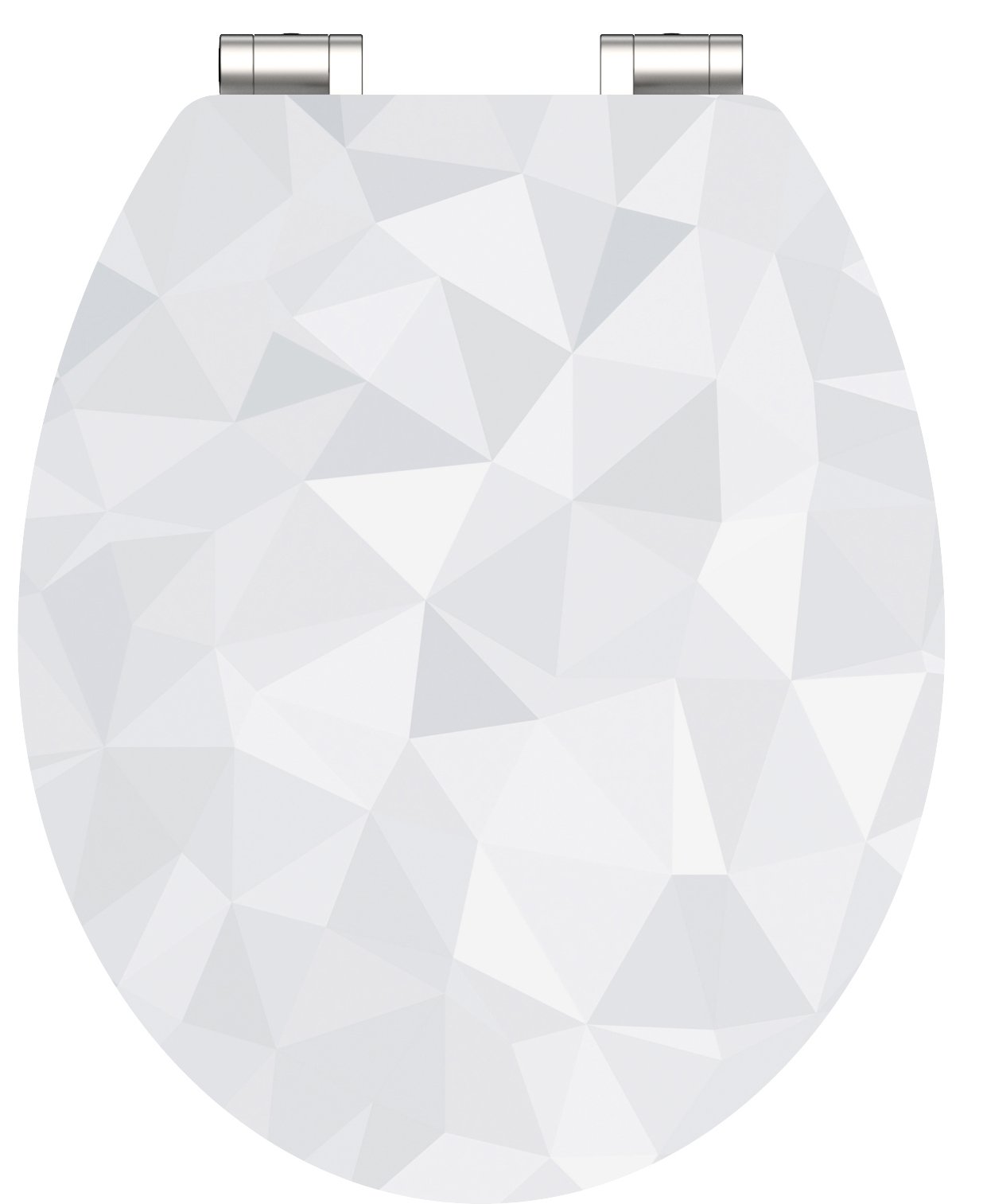 Schutte MDF High Gloss WC-bril DIAMOND met soft-close
 - 80545 80545
