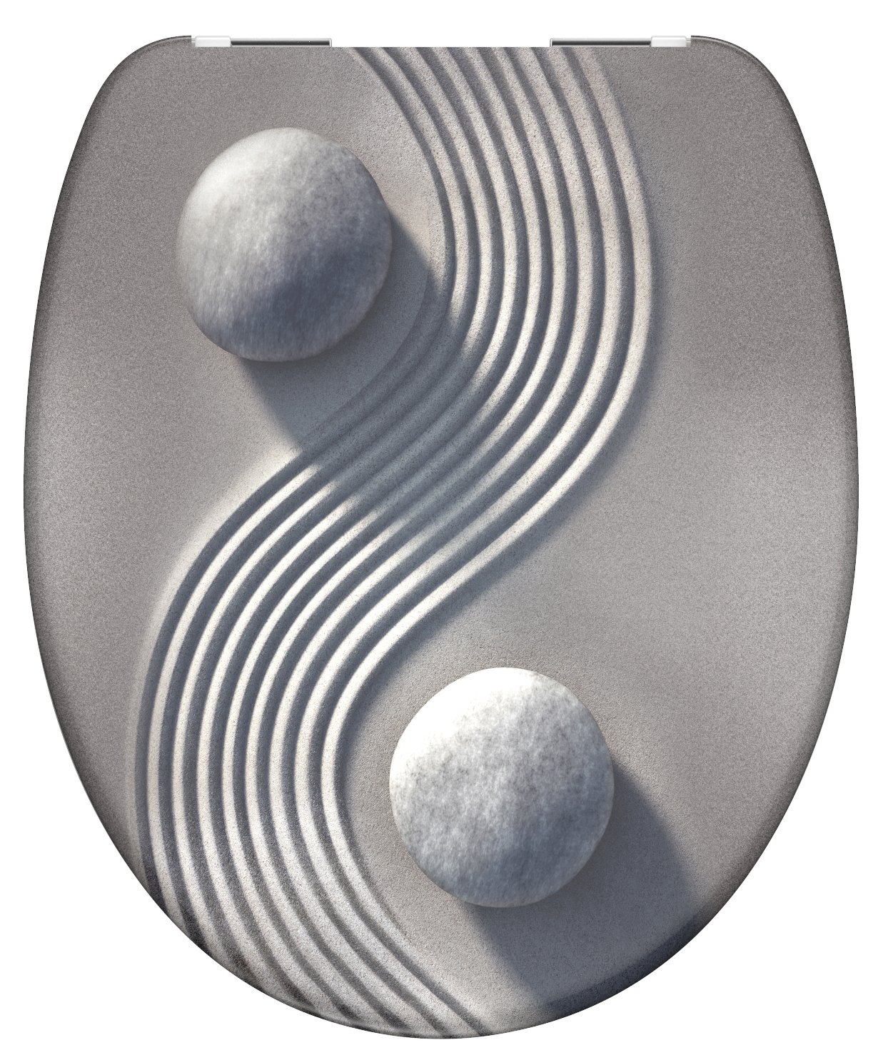 Schutte Duroplast WC-bril YIN&YANG met soft-close
 - 82152 82152