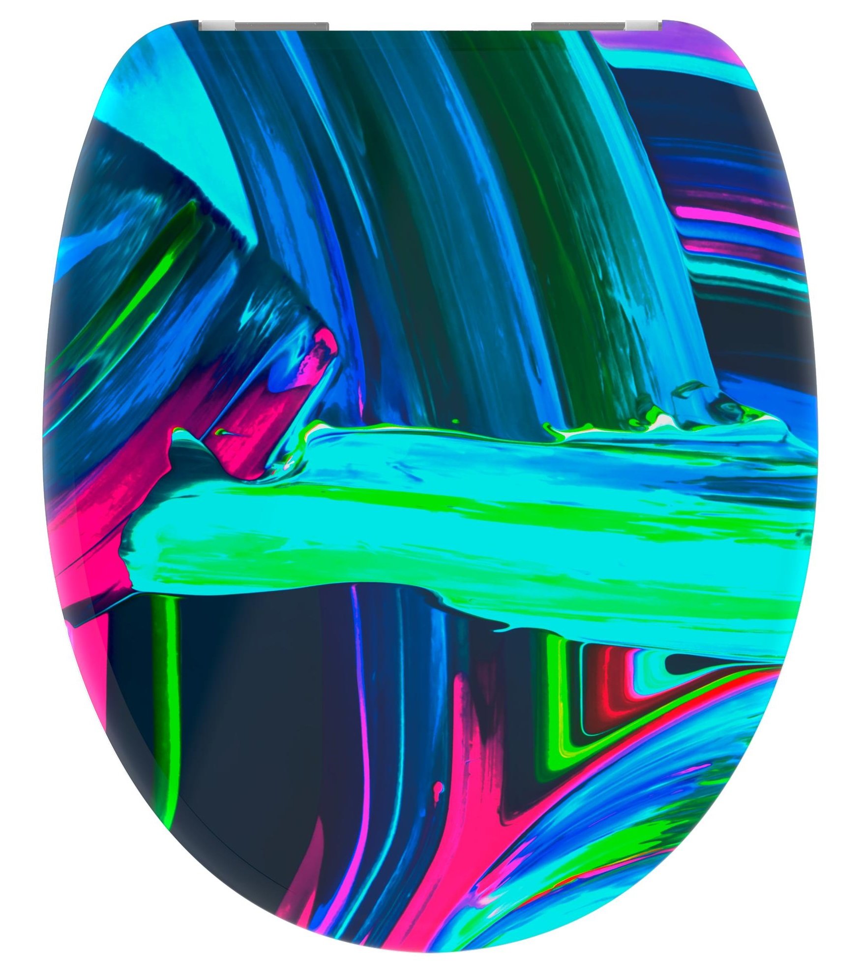 Schutte Duroplast WC-bril NEON PAINT met soft-close
 - 82191 82191