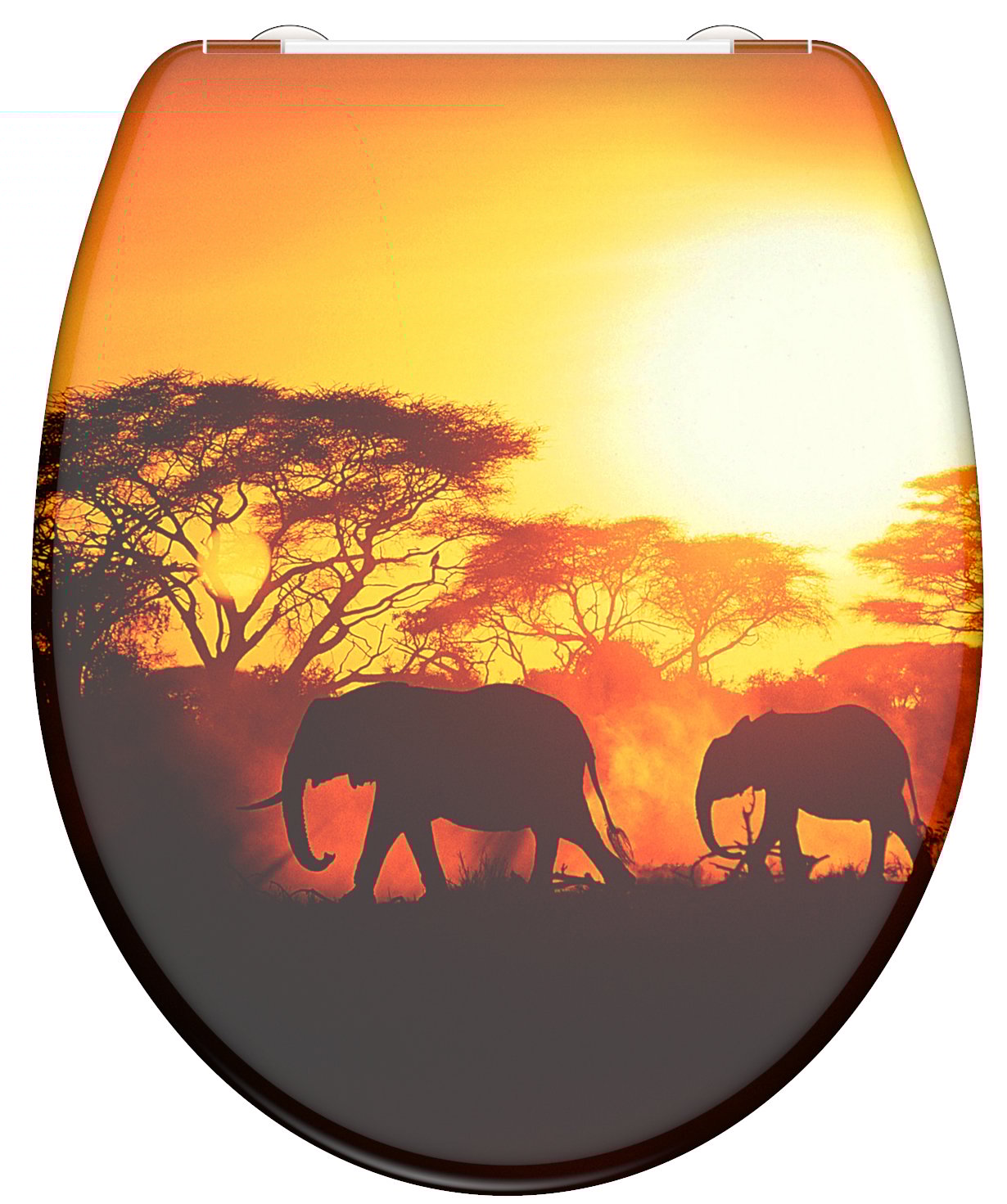 Schutte Duroplast WC-bril AFRICA met soft-close en quick-release
 - 82360 82360
