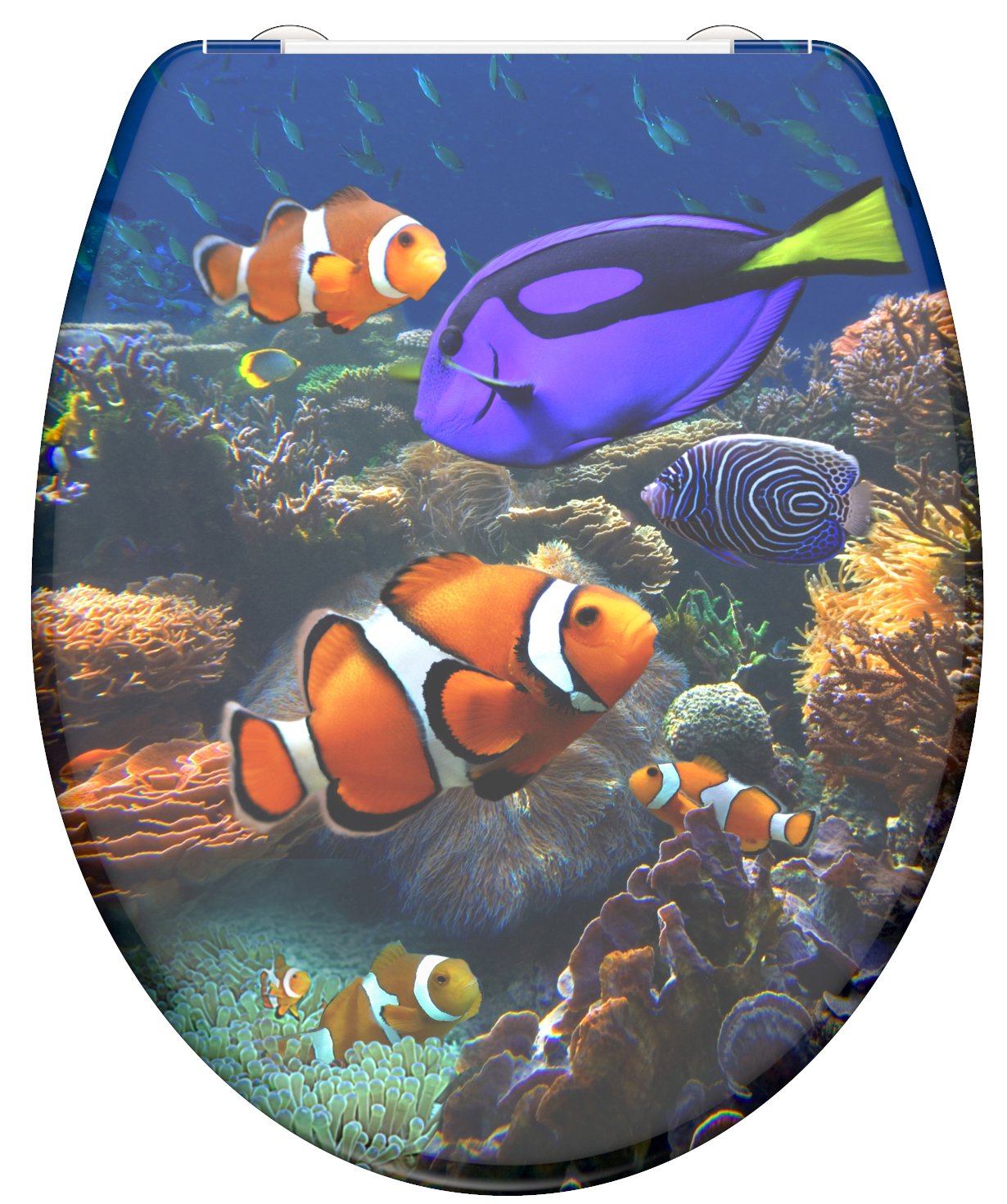 Schutte Duroplast WC-bril SEA LIFE met soft-close en quick-release
82372