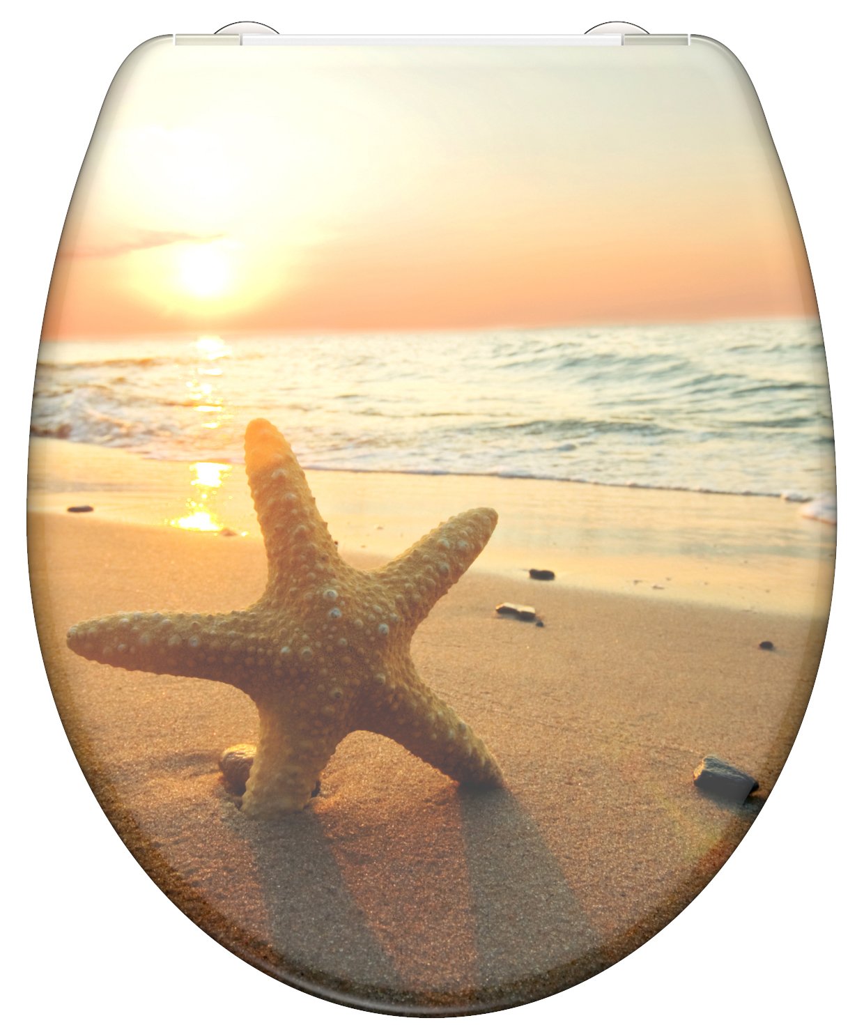 Schutte Duroplast WC-bril SEA STAR met soft-close en quick-release
82373