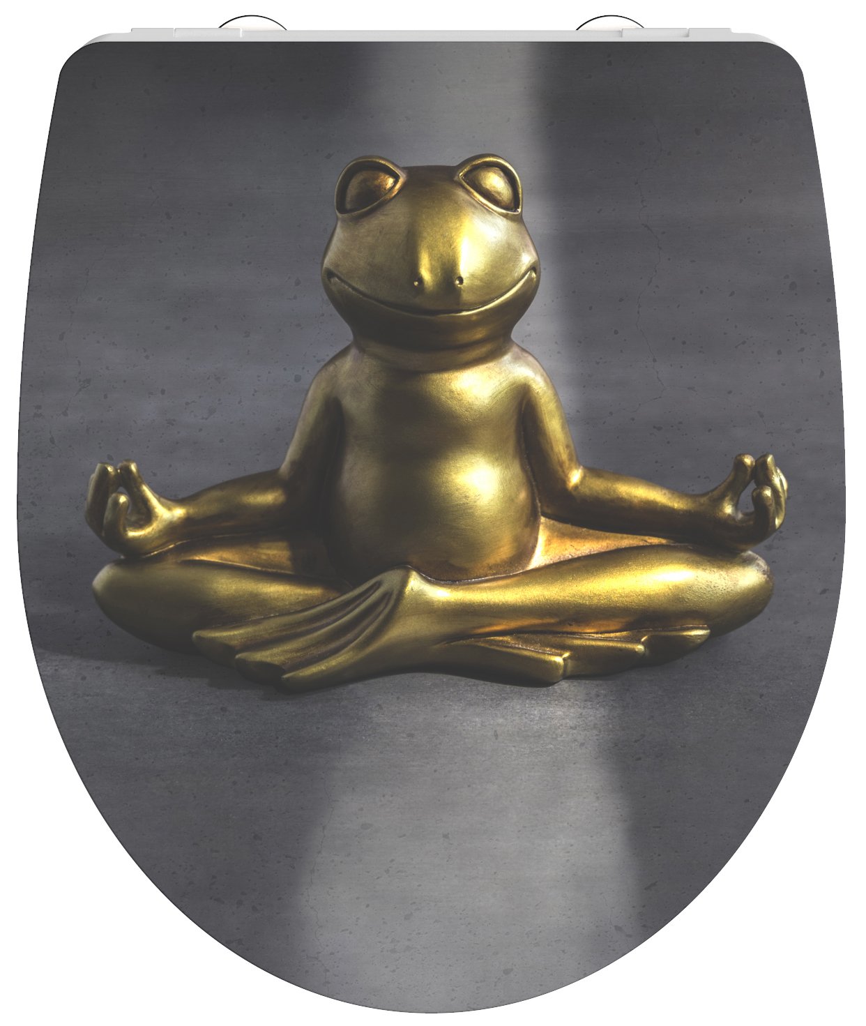 Schutte Duroplast High Gloss WC-bril RELAXING FROG met soft-close en quick-release
- 82581 - 82581