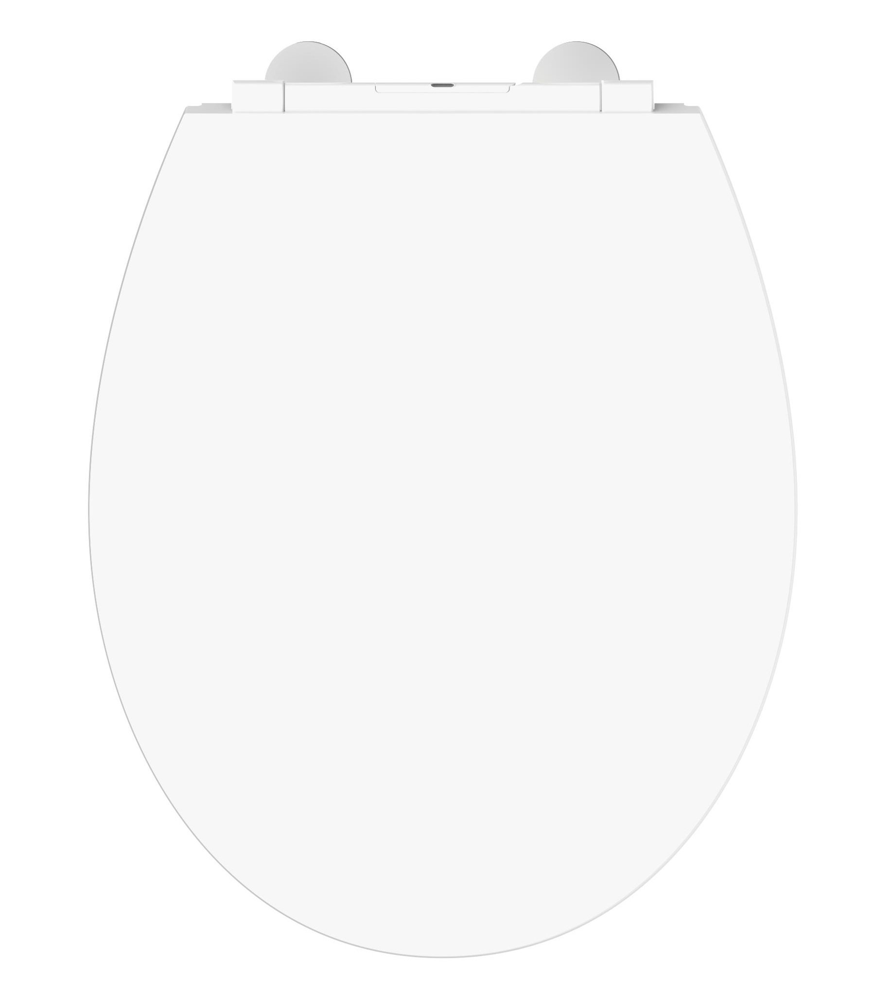 Schutte Duroplast WC-bril met LED-nachtverlichting | soft-close en afklikbaar | wit
82950