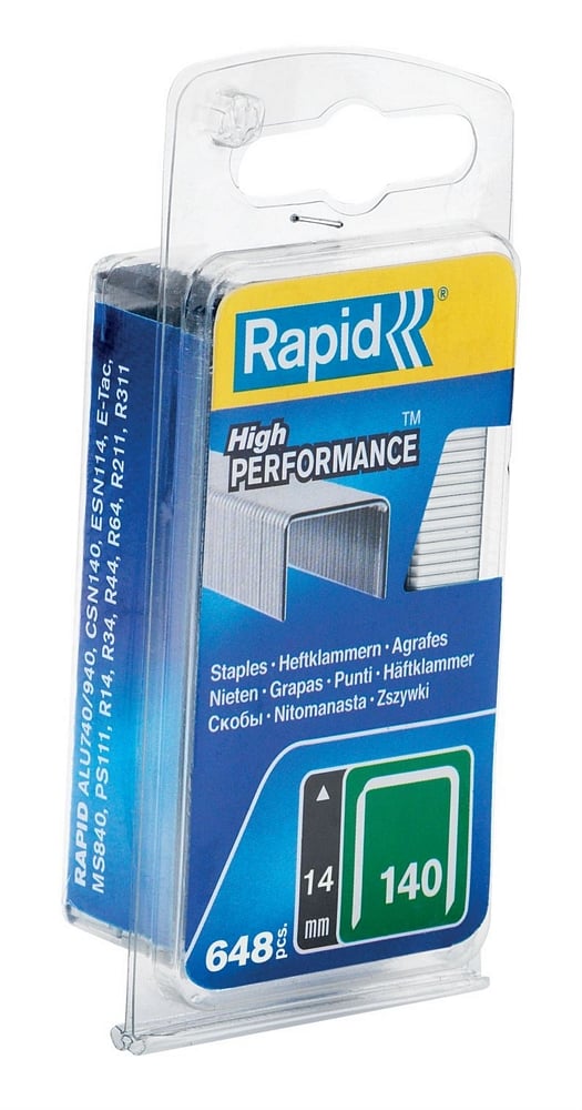 Rapid Nr. 140 vlakdraadnieten 14 mm, 650 stuks - 40109517 - 40109517
