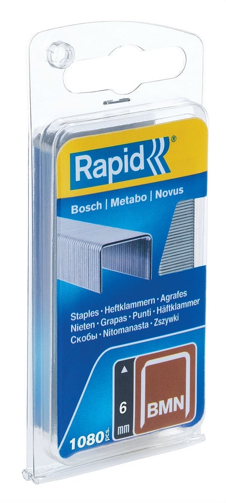 Rapid BMN dundraadnieten 6 mm, 1.080 stuks - 40109555 - 40109555
