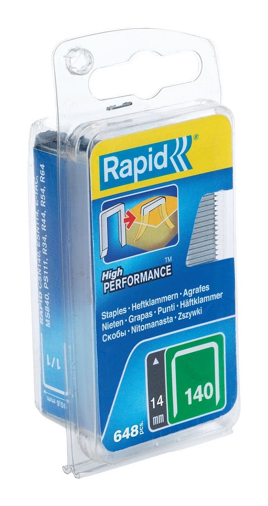 Rapid Nr. 140 vlakdraadnieten DP 14 mm, 650 stuks - 40109576 - 40109576