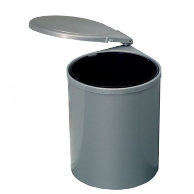 Eyckhaus 1-voudige afvalverzamelaar rond 1 x 13 l | grijs - 4381 4381