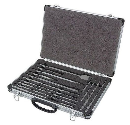 Hikoki Accessoires Sds-Plus Boor En Beitelset 17-Stuks In Alu Koffer - 402555