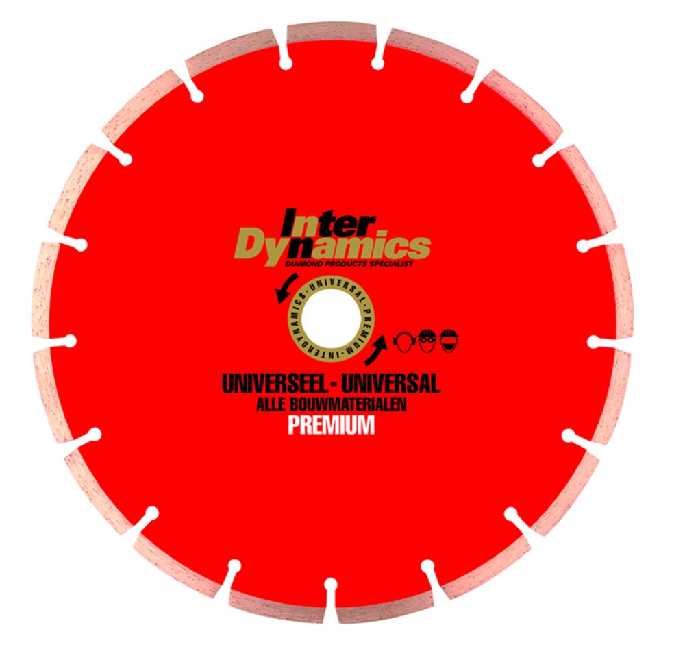 Inter Dynamics Diamantzaag Universeel Premium 230x22,2mm - 404231