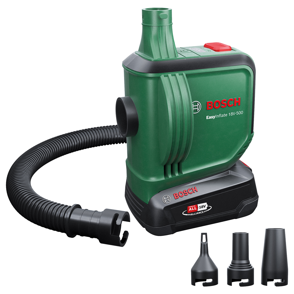 Bosch Easyinflate 18V-500 Bt Accu Luchtpomp | Zonder accu en lader - 0603947200 afbeelding