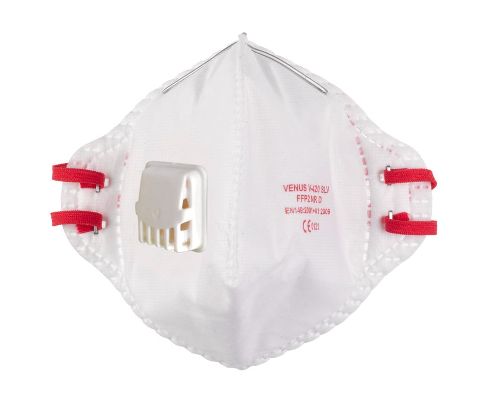Milwaukee Accessoires FFP2 opvouwbaar stofmasker met ventiel | 15 stuks - 4932478801