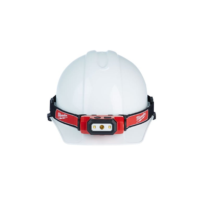 Milwaukee L4 HL-VIS-301 | USB oplaadbare reflecterende hoofdlamp - 4933479768 4933479768