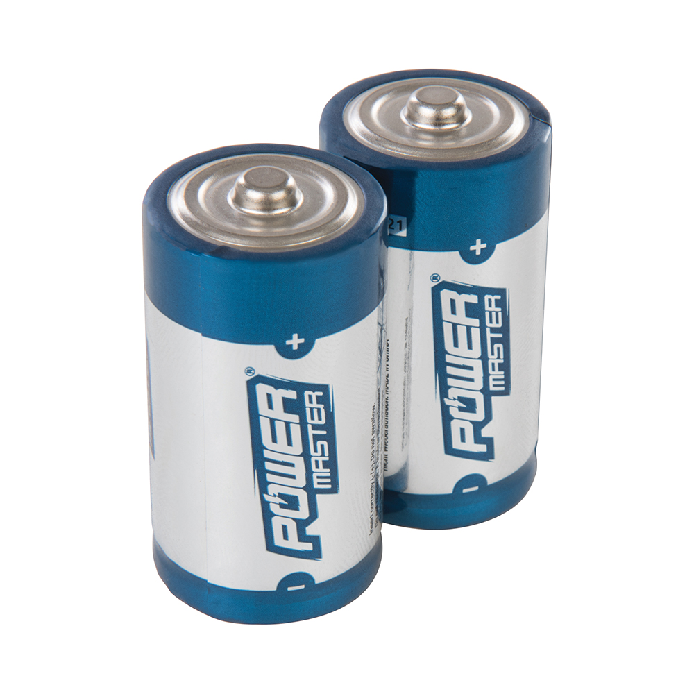 Powermaster Type C - Super Alkaline Batterij - LR14 - 2 stuks
