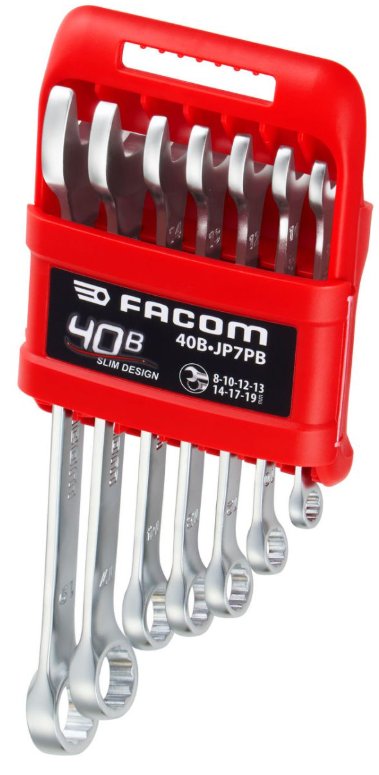 Facom start set ringsteeksleutels 40b houder 7-delig - 40B.JP7PB