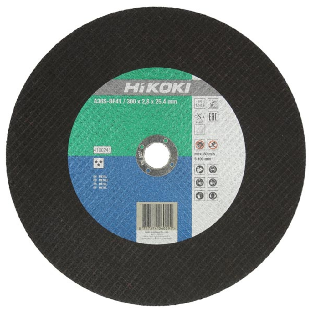 Hikoki Accessoires Doorslijpschijf Voor Metaal 300X2 8 4100241