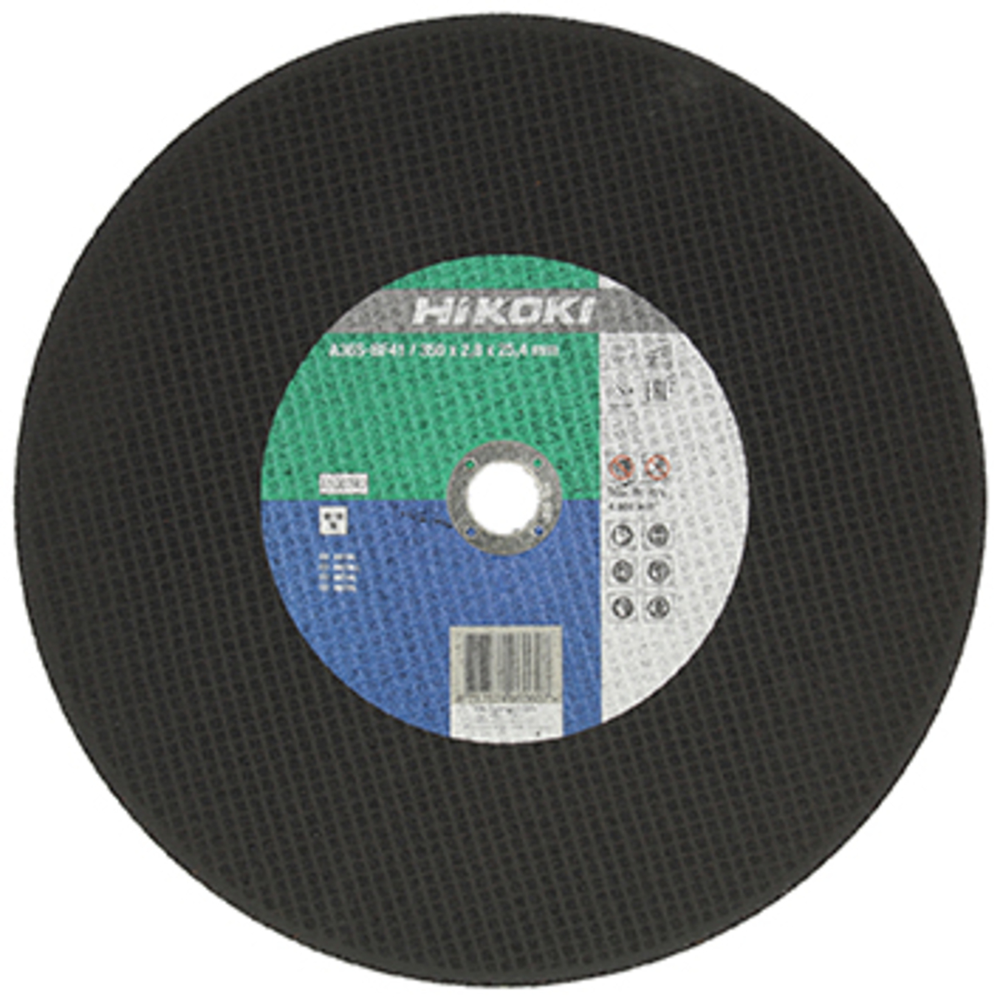 Hikoki Accessoires Doorslijpschijf Voor Metaal 350 X 25 4 X 2 8 mm 4100242