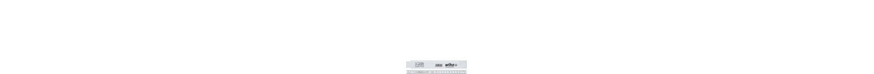 Wiha 41020002 Duimstok Longlife® 2 m metrisch, 10 delen 15 mm - 27057