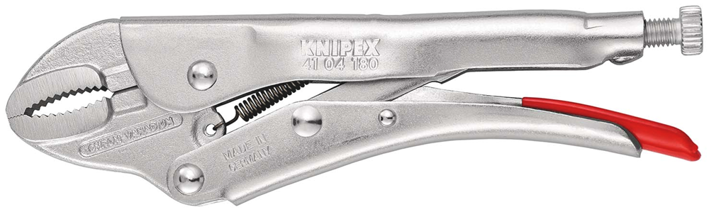 Knipex Klemtang verzinkt | Lengte 180 mm - 41 04 180 EAN
