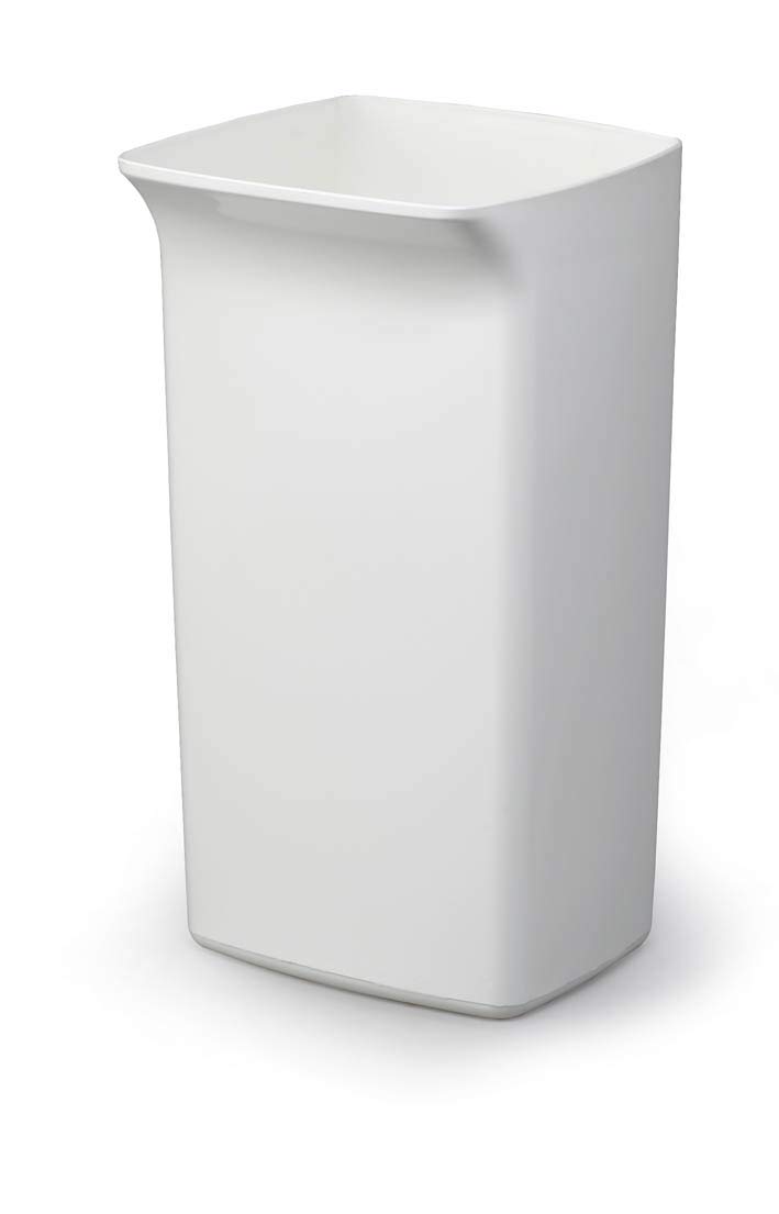 Durable Recyclingcontainer | 40 l H590xB320xD360mm | wit | zonder deksel | 1 stuk - 1800798010 1800798010