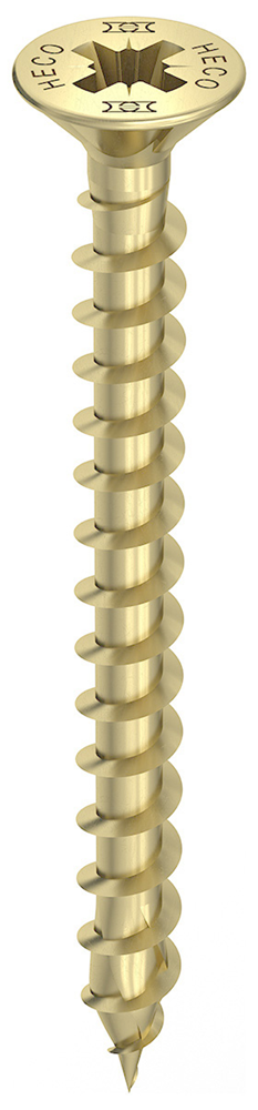 Heco Topix-plus 5,0 x 35 vk pozi vd geelverz; 500 stuks - HC60850