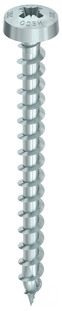 Heco Topix-plus 4,0 x 15 ck pozi vd verz; 200 stuks - HC60366