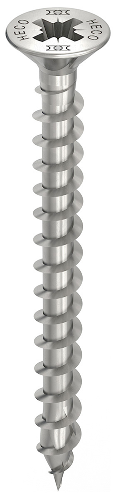 Heco Topix-plus 5,0 x 35 vk pozi vd rvs A2; 200 stuks - HC61735
