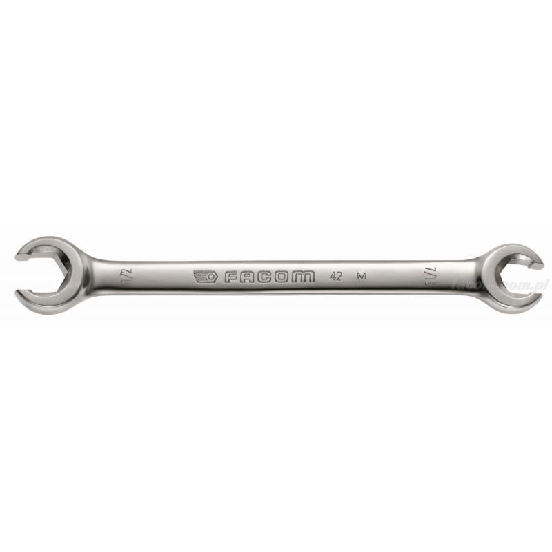 Facom Open Ringsleutel, 15° Gebogen 1&apos;X1&apos;1/8 L255Mm - 42.1PX1P1/8 - 42.1PX1P1/8