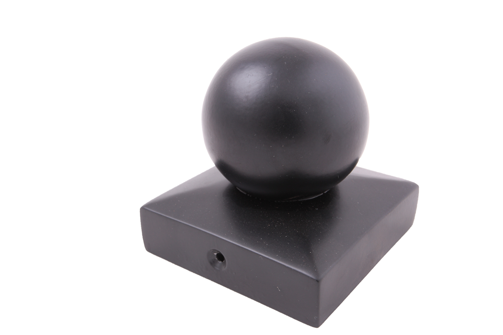 Waelbers Paalornament 71mm met kogel zwart - 25 Stuk(s) - 420115.09 afbeelding