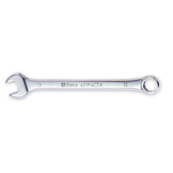 Beta 42INOX 7 Ringsteeksleutels vervaardigd uit roestvaststaal - 000420307 000420307